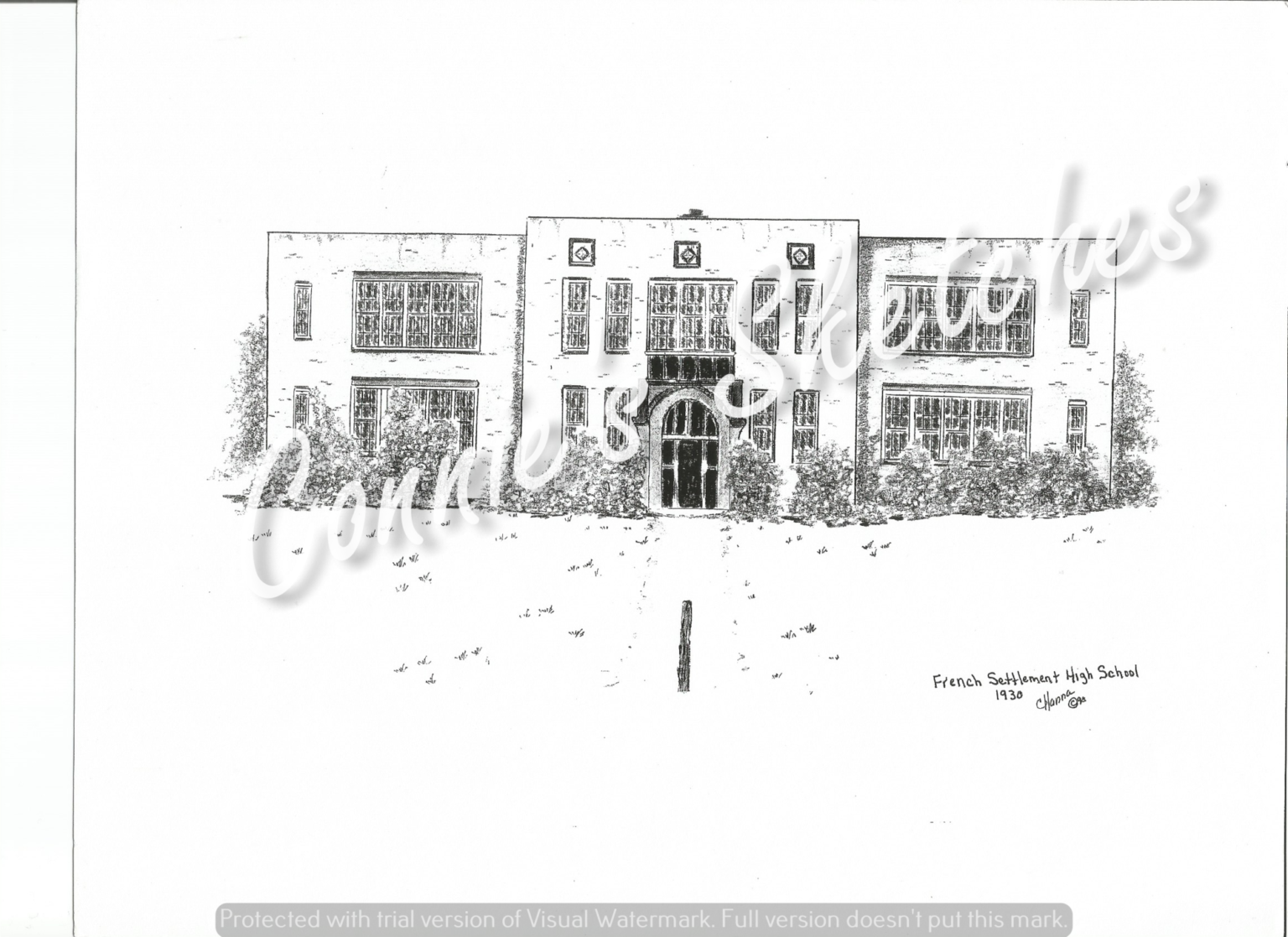 French Settlement High School Connie’s Sketches