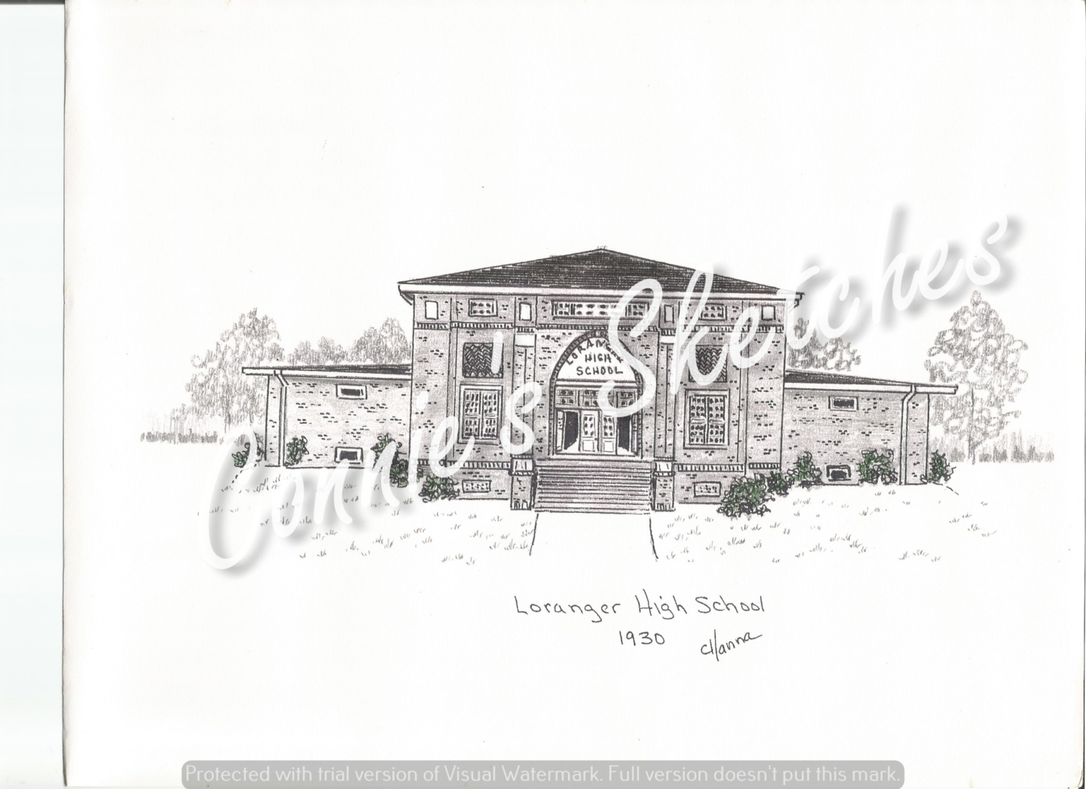 Loranger High School Connie’s Sketches